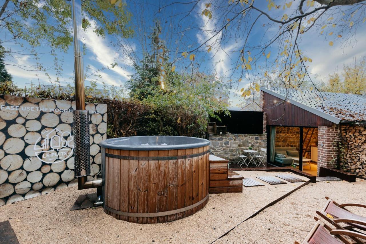 Tynil Saint Jean: Renovated Old Barn + Nordic Bath Villa Aubel Exterior photo