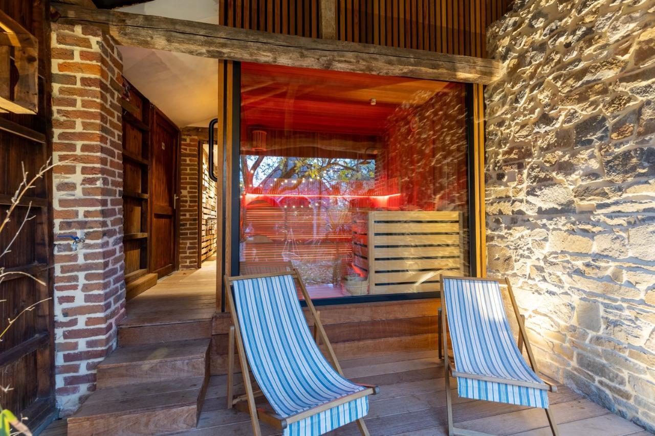 Tynil Saint Jean: Renovated Old Barn + Nordic Bath Villa Aubel Exterior photo